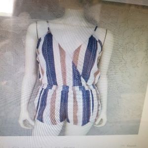 O'Neill striped romper